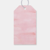 ピンクパステルアンダーザシー誕生日 ギフトタグ (裏面)