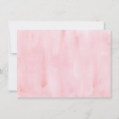 ピンクパステルアンダーザシー誕生日 サンキューカード (裏面)