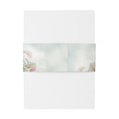 ピンクパステルバラスはっきりしたクリプ結婚ト 招待状ベリーバンド (裏面例)