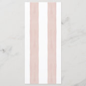 ピンクパステル恐竜バースデーパーティーメニュー メニュー (裏面)