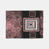 ピンクパスリーカスタムフリースブランケット フリースブランケット (正面(横))