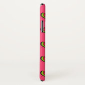 ピンクパターンの夏のスイカ Case-Mate iPhoneケース (裏面/右)