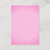 ピンクパターン割引カード 割引カード (裏面)