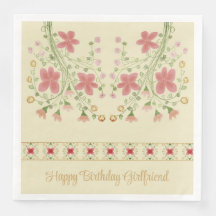 ピンクパターン（の模様が）あるのフローラアクセント