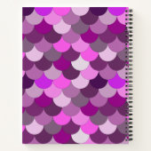 ピンクパターン ノートブック (裏面)