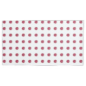 ピンクパターン 枕カバー (正面左)