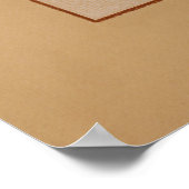 ピンクパッション回転木馬馬 ポスター (角)