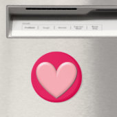 ピンクパフィーハート マグネット (インサイチュ (食洗機))