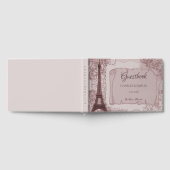 ピンクパリの結婚式の日のゲストブック ゲストブック (全面)