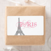 ピンクパリウォーターボトル ラベル (インサイチュ)