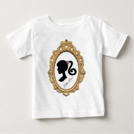 ピンクパリシルエット ベビーTシャツ