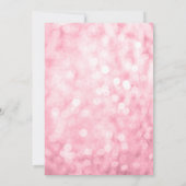 ピンクパリ《写真》ぼけ味グリッターライツキンチェニェラ 招待状 (裏面)
