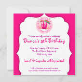 ピンクパレススクエア招待状 招待状 (裏面)