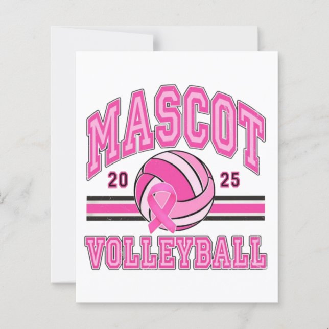🏐💖 ピンクパワーバレーボール 🎗️ (正面)