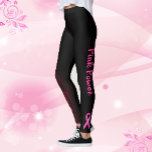 ピンクパワー稲妻ストライクリボン乳がん レギンス<br><div class="desc">レギンスピンクパワー稲妻ストライクリボン乳がん認識度</div>