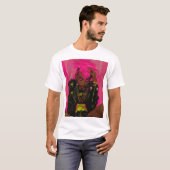 ピンクパンク717 AR-45カスタマイズ可能Tシャツ Tシャツ (正面フル)