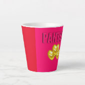 ピンクパンサーラブ カフェラテマグ (正面)