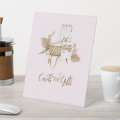 ピンクパンパスグラスオベビーカード&ギフトII 台座サイン (インサイチュ)