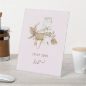 ピンクパンパスグラスオベビーフードII 台座サイン (インサイチュ)