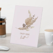 ピンクパンパスグラスオベビーフードII 台座サイン (インサイチュ)