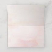 ピンクパンパスグラス結婚ズ座席表 プレイスカード (内部開封)