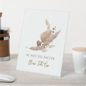 ピンクパンパスグラスIIIサンプル1点 台座サイン (インサイチュ)