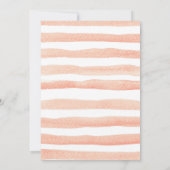 ピンクパンプキンオータムファーストバースデー招待状 招待状 (裏面)