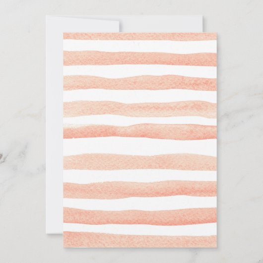 ピンクパンプキンオータムファーストバースデー招待状 招待状 (裏面)