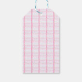 ピンクパンプキンハロウィン犬 ギフトタグ (裏面)