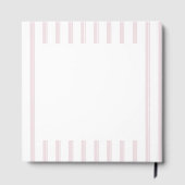 ピンクパンプキンベビーシャワーゲストブック ゲストブック (裏面)