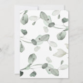 ピンクパンプキンベビーシャワー招待状 招待状 (裏面)