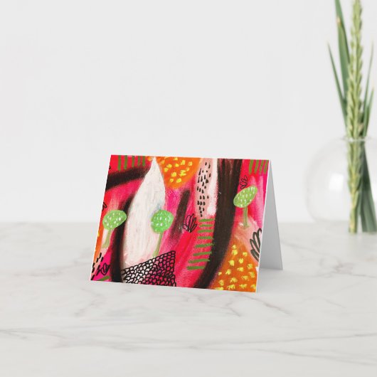 ピンクパーク サンキューカード (正面)