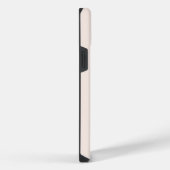 ピンクパーソナライズされたとブルー iPhoneケース (右側面)