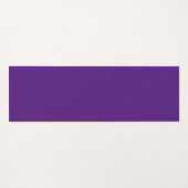 ピンクパーソナライズされたと紫の大理石渦巻き ヨガマット (裏面(横))