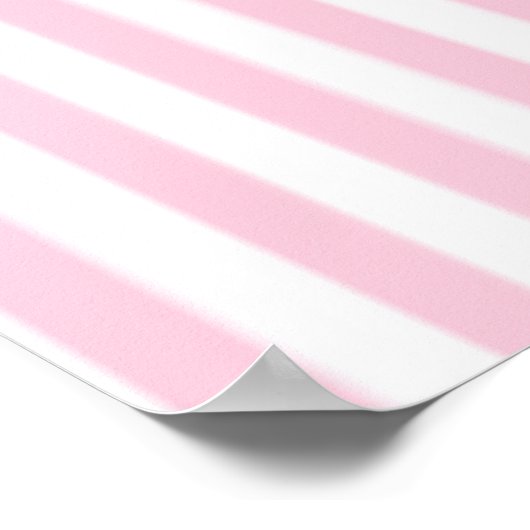 ピンクパーソナライズされたのレディバグ赤ちゃんシャワーポスター ポスター (角)