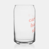 ピンクパーソナライズされたのレトロの恵み赤モダンちゃんシャワー ガラス缶 (右)