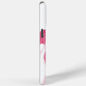 ピンクパーソナライズされたの不機嫌なパギー Case-Mate iPhoneケース (裏面 / 右)