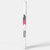 ピンクパーソナライズされたの不機嫌なパギー Case-Mate iPhoneケース (裏面 / 右)