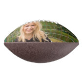 ピンクパーソナライズされたの可愛い女の子の写真 アメリカンフットボール (回転90)