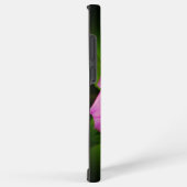 ピンクパーソナライズされたの花サムスンケース SAMSUNG GALAXYケース (右側面)