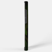 ピンクパーソナライズされたの花サムスンケース SAMSUNG GALAXYケース (右側面)