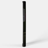 ピンクパーソナライズされたの花サムスンケース SAMSUNG GALAXYケース (右側面)