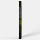 ピンクパーソナライズされたの花サムスンケース SAMSUNG GALAXYケース (右側面)