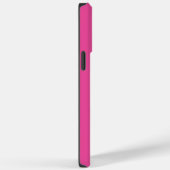 ピンクパーソナライズされたのiPhoneケーススクリプト名 Case-Mate iPhoneケース (裏面 / 右)