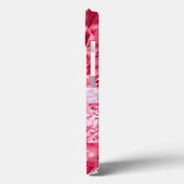 ピンクパーソナライズされたアートローズ名 Case-Mate iPhoneケース (裏面 / 左)