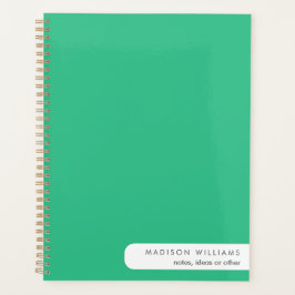 ピンクパーソナライズされたスパイラルノートブック – カスタム プランナー手帳