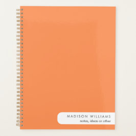 ピンクパーソナライズされたスパイラルノートブック – カスタム プランナー手帳