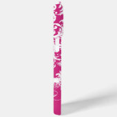 ピンクパーソナライズされたダマファンキースクiPhoneカバー Case-Mate iPhoneケース (裏面 / 右)