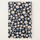 ピンクパーソナライズされたデイジープランナー プランナー手帳 (裏面)