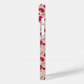 ピンクパーソナライズされたデイジーiPhoneケース Case-Mate iPhoneケース (裏面 / 左)